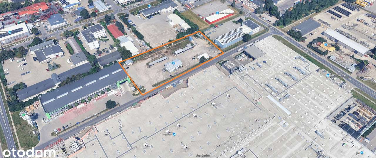 Działka obok FELICITY 7200m2 budynki biurowo/magazynowe oraz suwnica - Pełny obrazek: 2/4