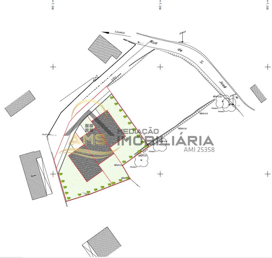 TERRENO DE CONSTRUÇÃO PARA 3 MORADIAS EM BANDA - Grande imagem: 4/17