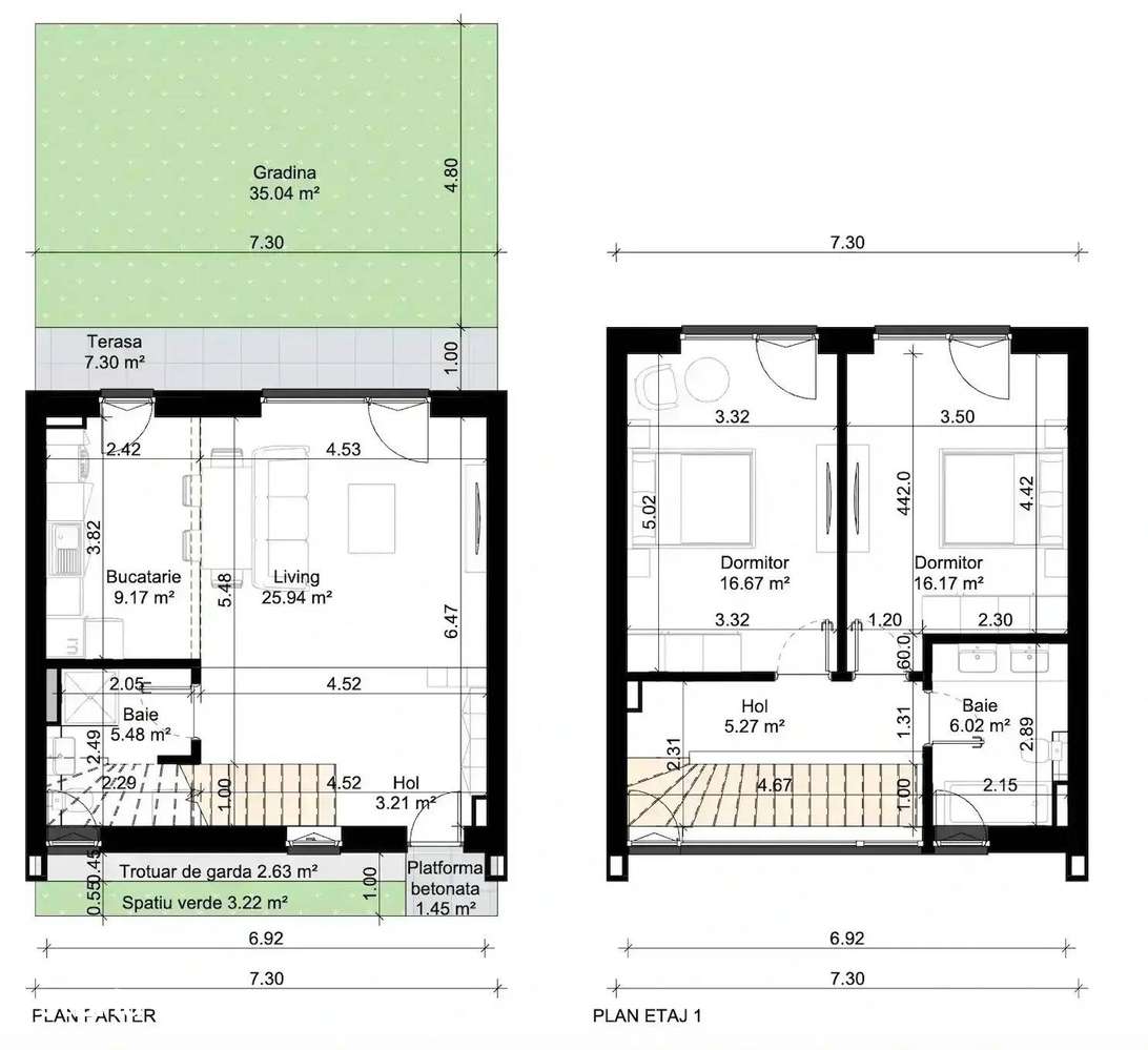 Pipera Plaza Casa 3 Camere Cu Gradina Comision 0-9