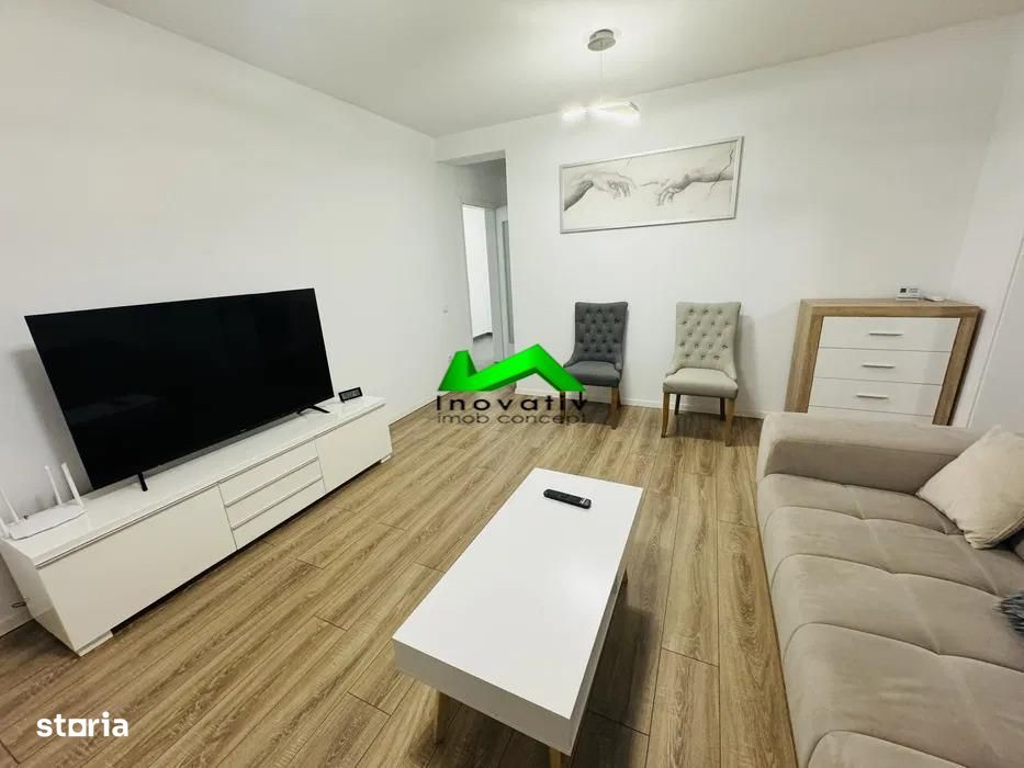 Apartament 2 camere,balcon,mobilat,utilat,Selimbar\/Brana