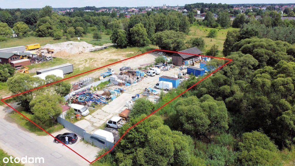 Plac usługowo-produkcyjno-magazynowy – 33 ary - Pełny obrazek: 1/2