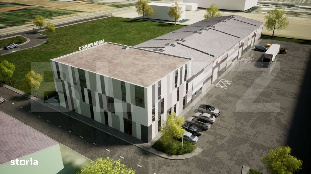 Spatii de birouri si hale de productie la 5 min de TArgu Mures de inch - Imagine principală: 5/6