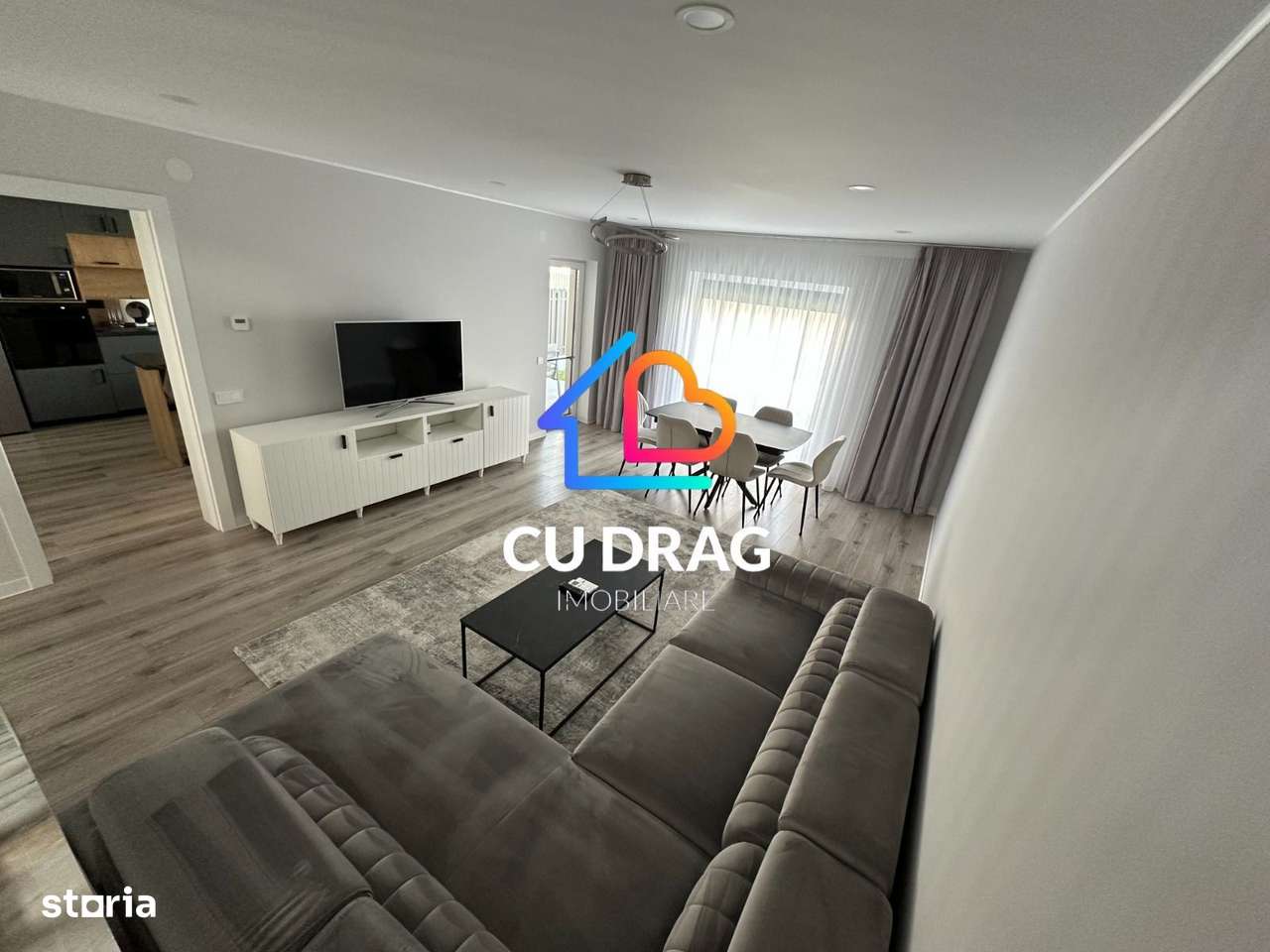 Duplex elegant de închiriat în Șelimbăr complet amenajat gata de mutat - Imagine principală: 3/10