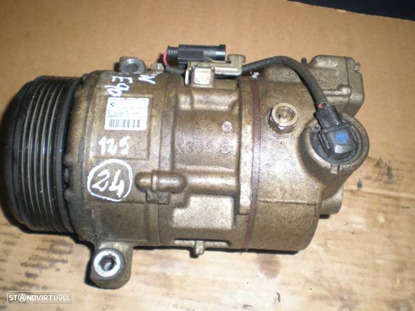 Compressor AC 4471809592 6452693561302 BMW E87 2005 118D BMW E91 2005 320D BMW E90 FASE 1 2005 320D 163CV 4P CINZA DIESEL DENSO - 1