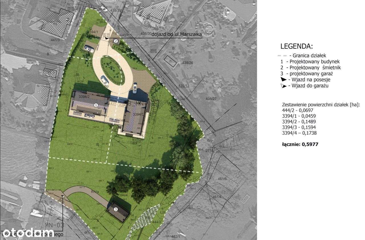 Działka z Pnb rezydencji w super lokalizacji!-1