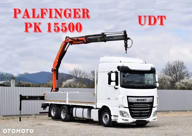 DAF XF 530 * Skrzynia 6,30m + PK 15500* STABN BDB - 1