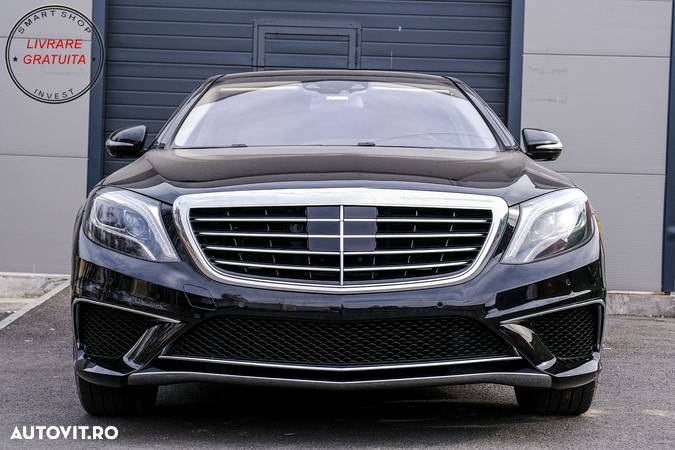 Pachet Exterior Mercedes W222 S-Class (2013-06.2017) S63 Design Cu Ornamente Evacu- livrare gratuita - 15