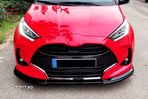 Prelungire Bara Fata Toyota Yaris MK4 XP210 (2020-up) Negru Lucios- livrare gratuita - 7