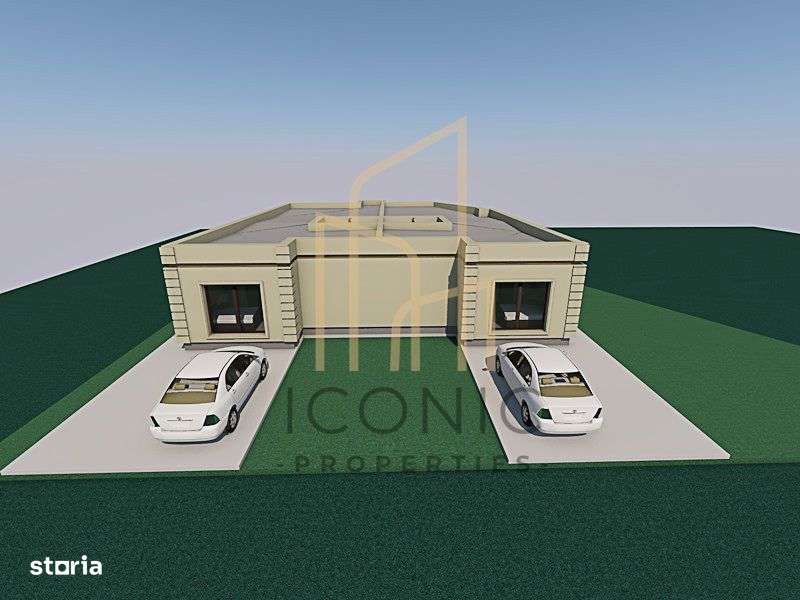 De vânzare – Duplex modern, parter, Moșnița. Comision 0%-8