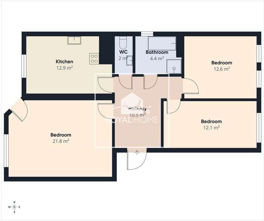 Super lokalizacja w centrum -3 pokoje z balkonem-11