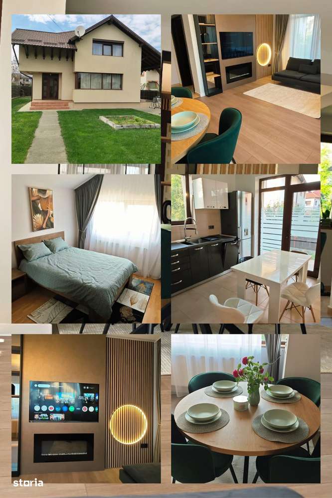 casa / vilă Ștefănești , mobilată / utilată , finisaje moderne ! - Imagine principală: 1/19