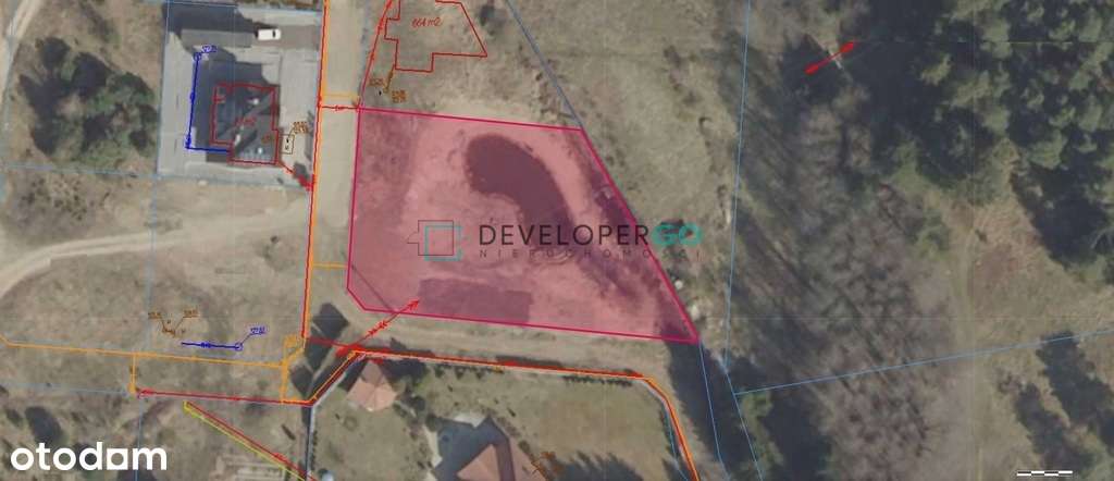 Unikalna działka ze strumykiem w Ogrodniczkach-1