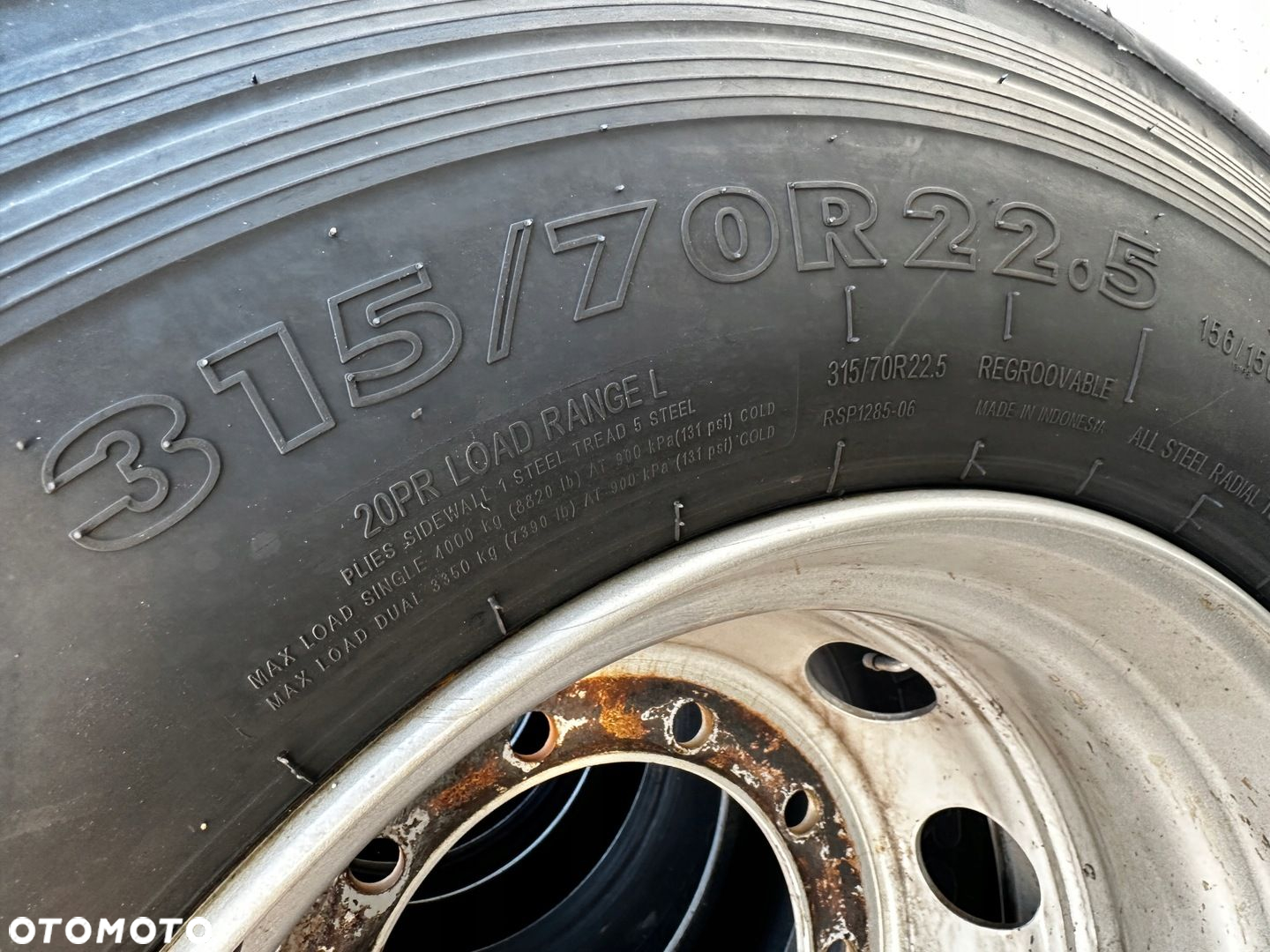 Opona Koło Giti GSR225 315/70 R 22.5 - 5