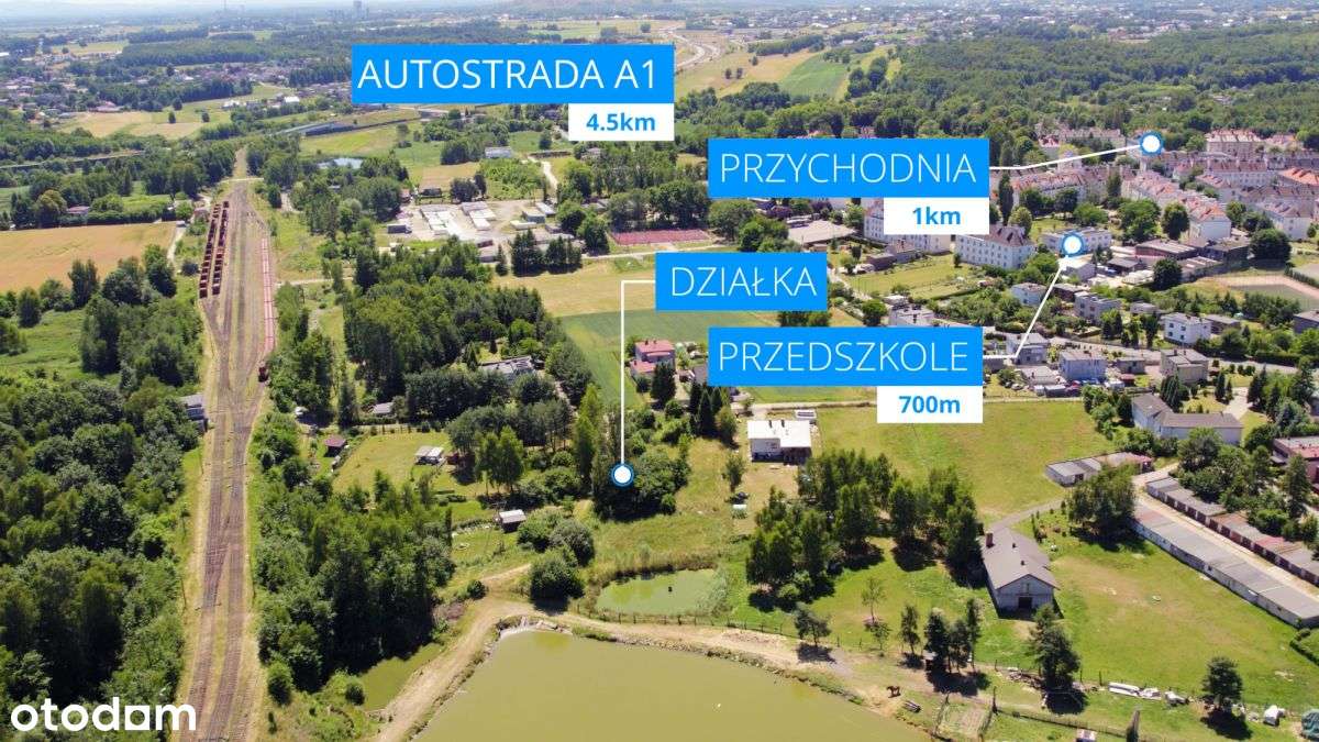 Duża działka budowlana – Rybnik Boguszowice - Pełny obrazek: 5/12