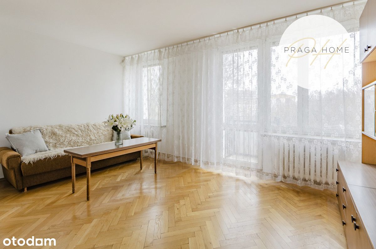2 pokoje z balkonem | 45 m2 | Nowa Praga