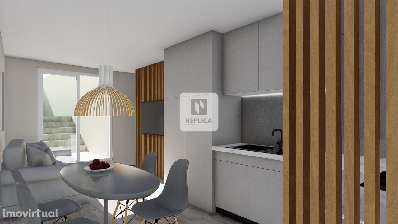 T1 Novo com Logradouro de 36m2 New One Bedroom Apartment Porto