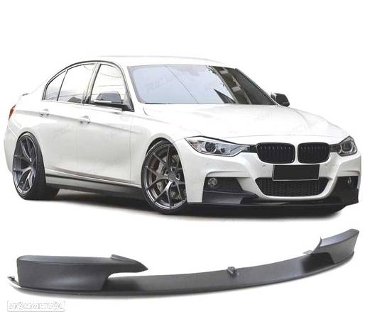 SPOILER LIP FRONTAL PARA BMW F30 F31 LOOK M TECH M-PERFORMANCE - 5