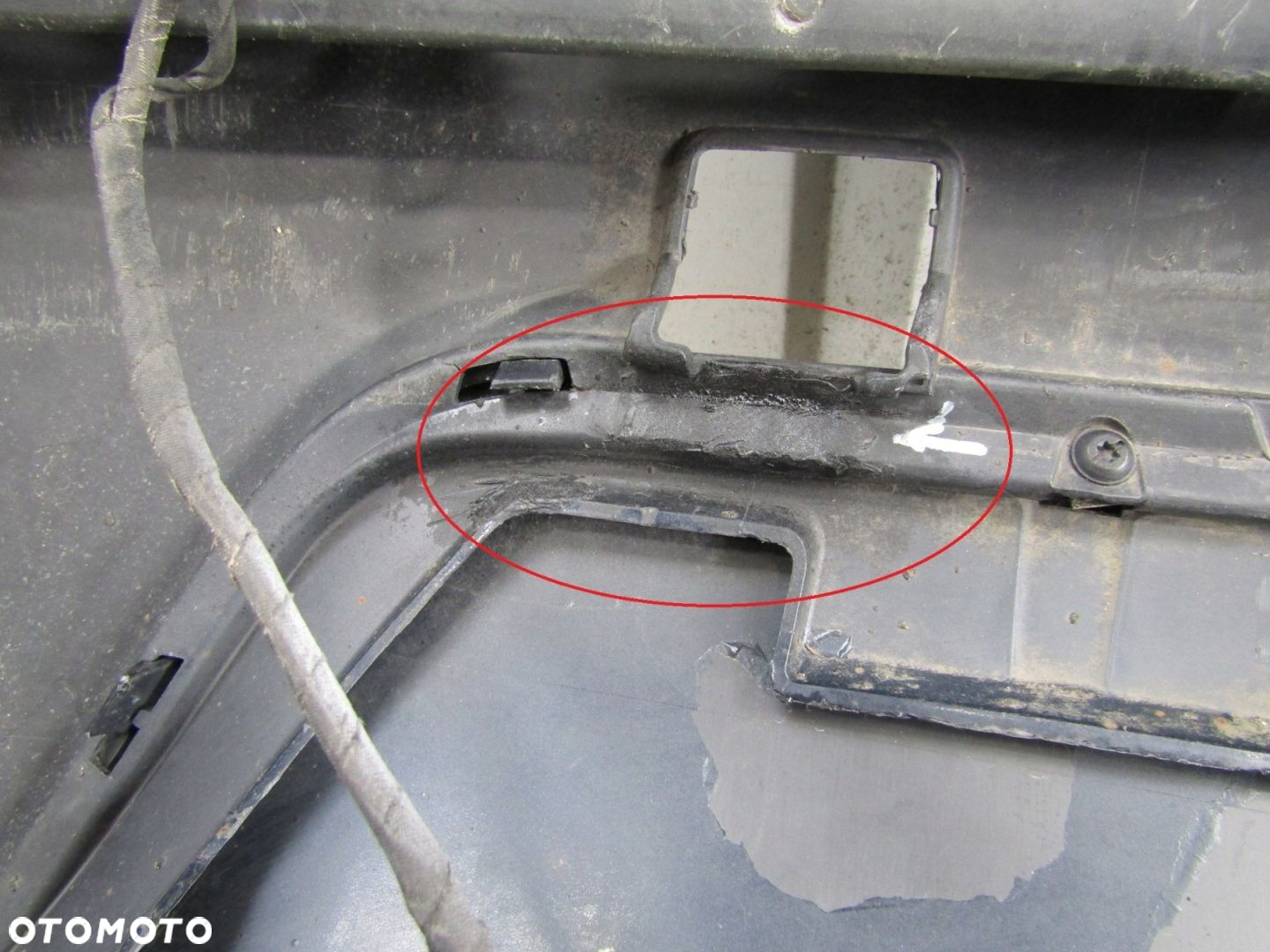 Zderzak tył tylny BMW 5 E60 Sedan M Pakiet - 12
