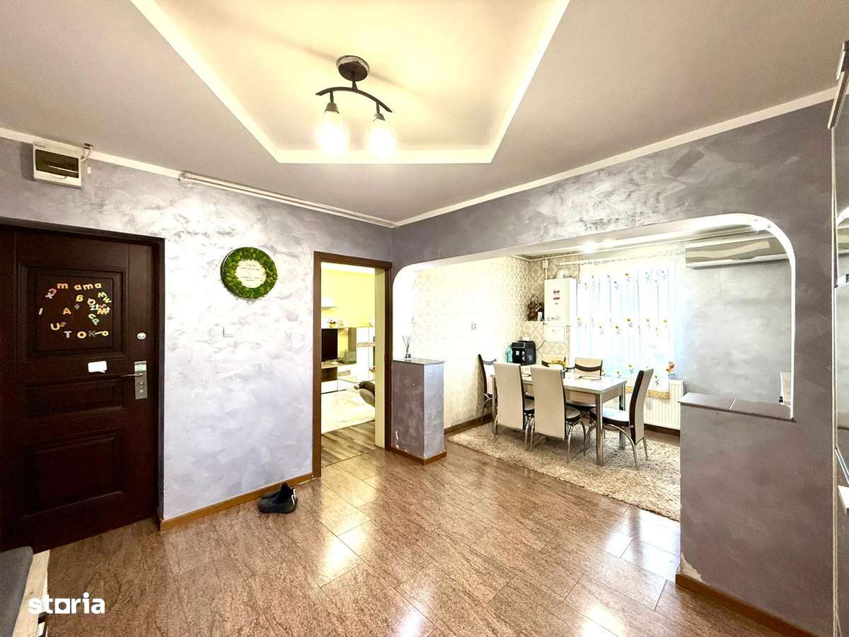 Apartament 3 camere 70 mp bloc cărămidă mobilat, utilat pe Bulevard - Imagine principală: 5/17
