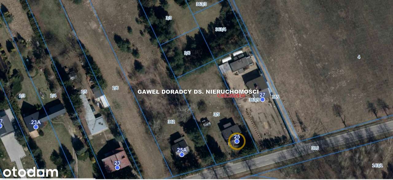 Działka zabudowana w gminie Konstancin Jeziorna.-5
