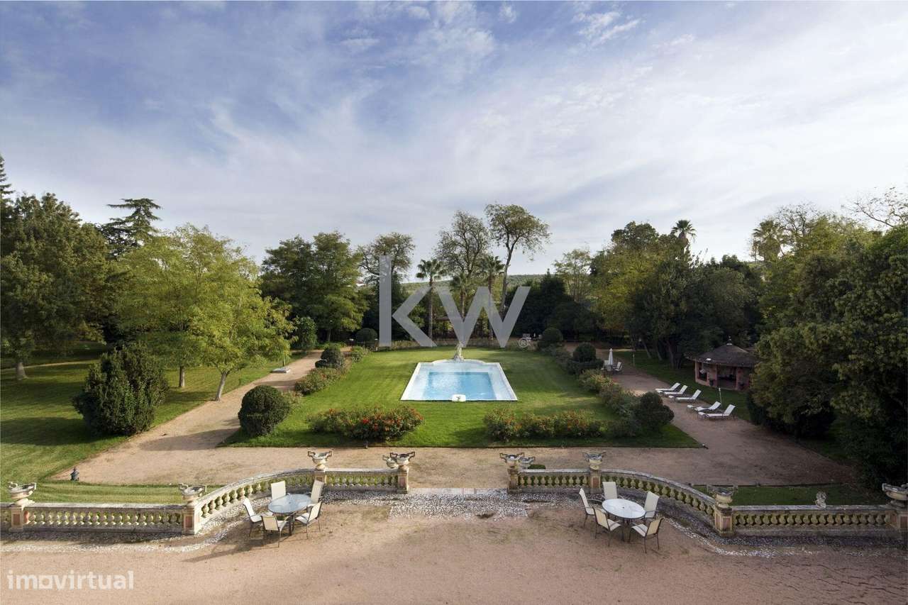 Herdade no Alentejo -Elvas com Palácio Francês,  jardins, e instalaçoe - Grande imagem: 3/58