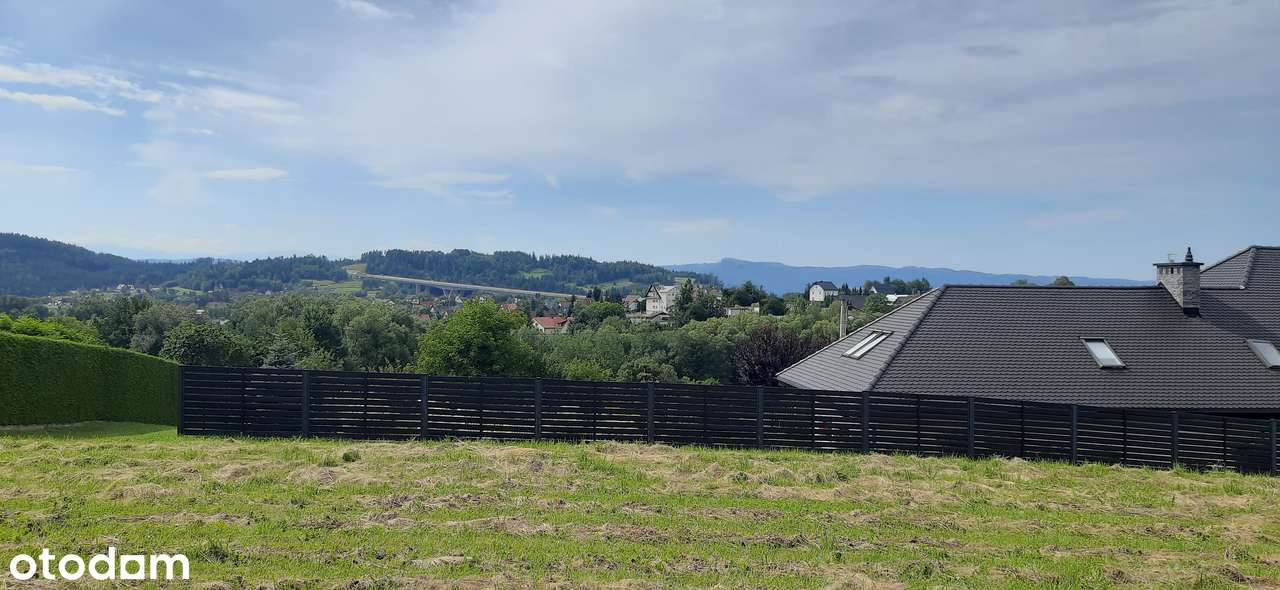 Prestiżowa działka w gm. Lubień, uzbrojona z widokiem na Babią Górę - Pełny obrazek: 5/7