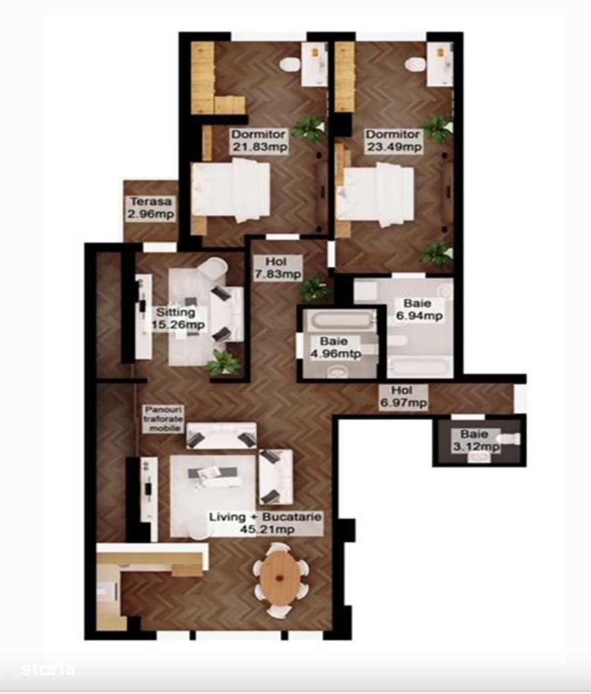 VANZARE | 3 CAMERE | BELLER | DOROBANTI
