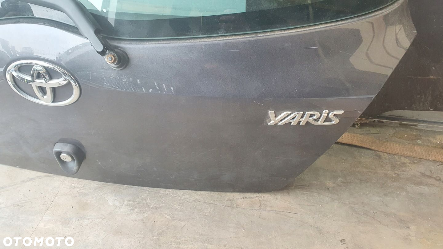 Toyota Yaris II Klapa Bagażnika Kompletna - 5