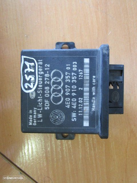 Peça - Modulo 4E0907357 4E0910357 Audi A8 2006 Controle Farois