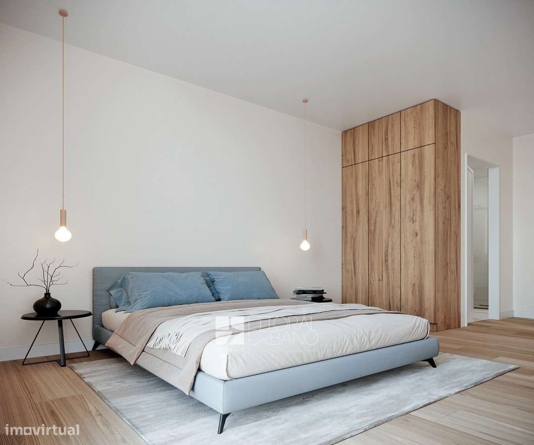 Apartamento T3 com lugar duplo de garagem em Águas Santas - Grande imagem: 5/18