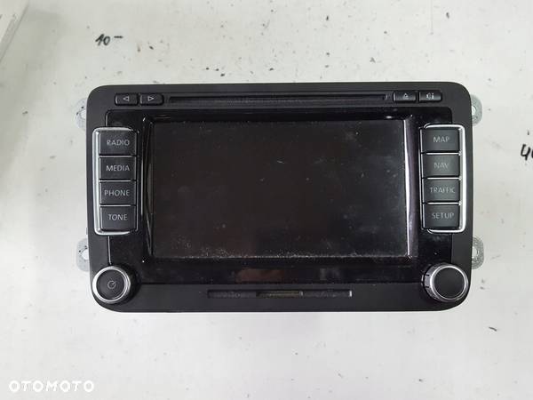 VW EOS 06-15r GOLF V VI PASSAT NAWIGACJA GPS RADIO - 1