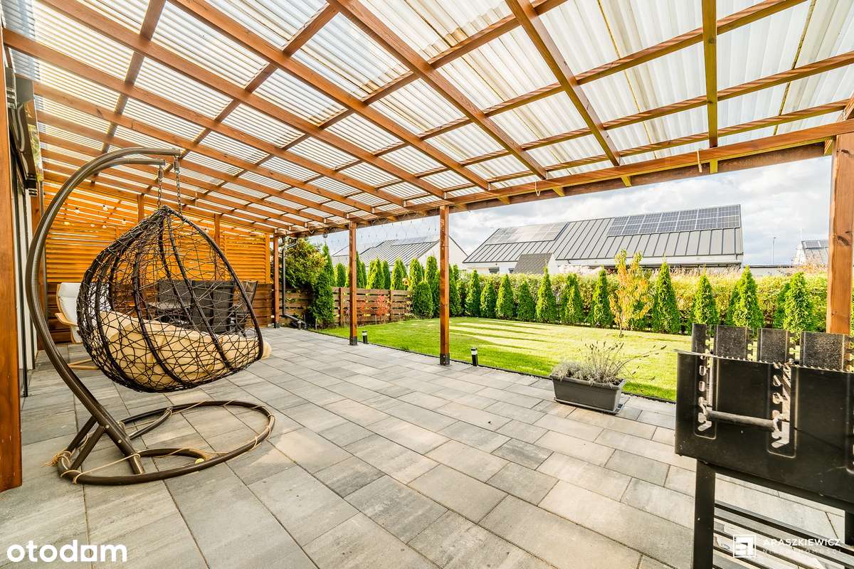 Dom PARTEROWY z ogrodem, tarasem i fotowoltaiką – Osiedle Słoneczne!-16