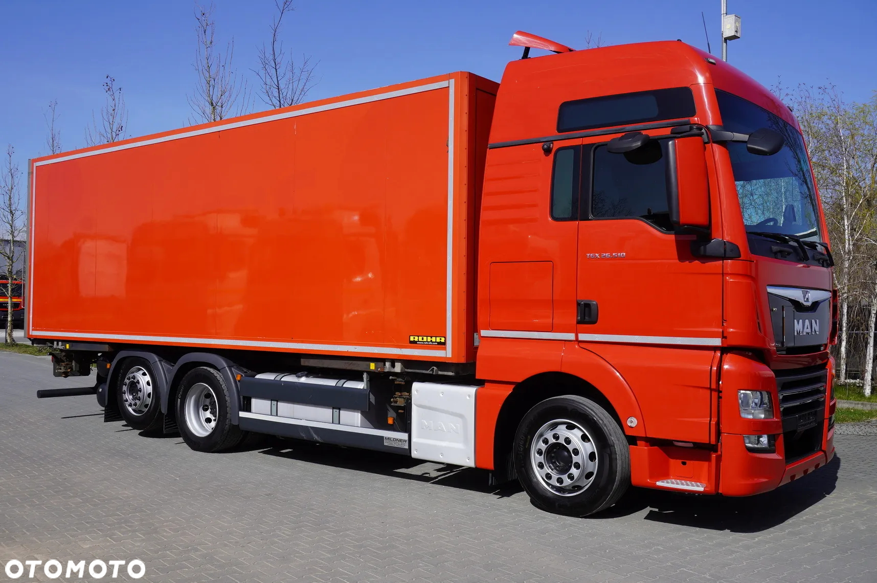 MAN TGX 26.510 IZOTERMA ROHR 18 palet / BDF / E6 / 6×2 / r.2020 - 2