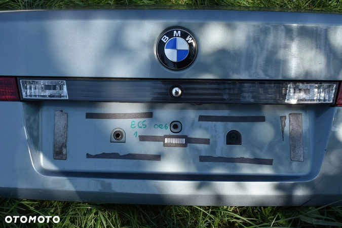 BMW E65 PRZED LIFT KLAPA TYLNA SCHIEFERGRUEN - 6