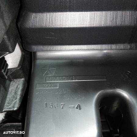 Consola centrala cotiera grile ventilatie Jeep Grand Cherokee 2010-2021 | X90006401BL - 4