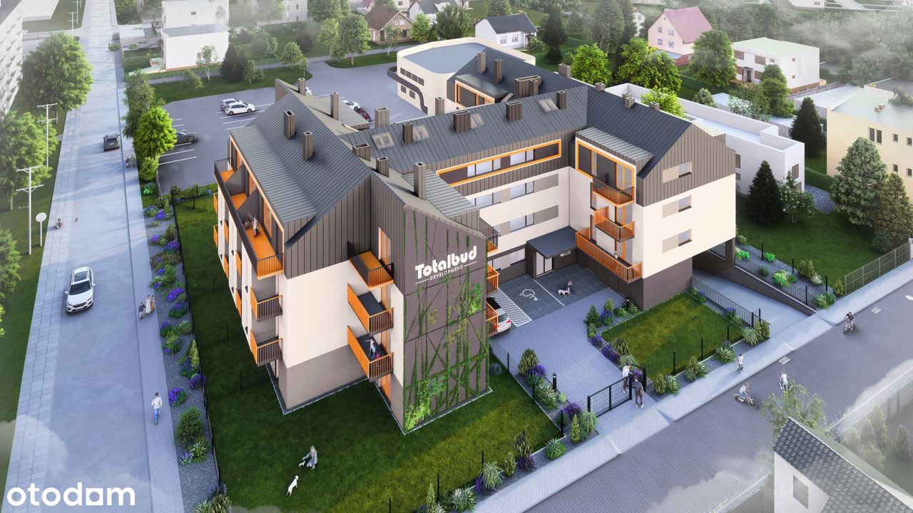 2-pokojowe mieszkanie 43m2 + balkon Bezpośrednio