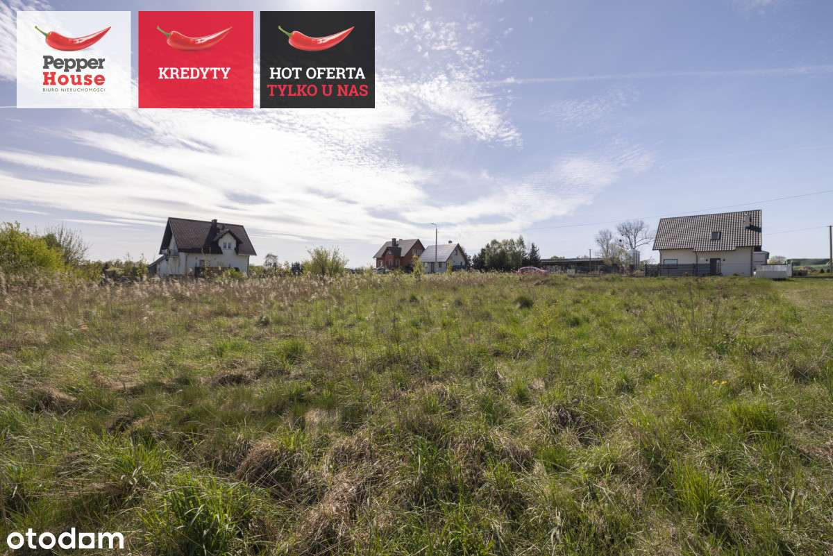 Piękna działka położona w  Starej Kiszewie - Pełny obrazek: 5/12