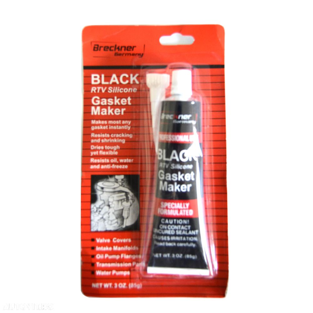 Mastic pentru garnituri negru Breckner - silicon negru 350 grade - 1