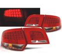 FAROLINS TRASEIROS LED PARA AUDI A3 SPORTBACK VERMELHO BRANCO - 1