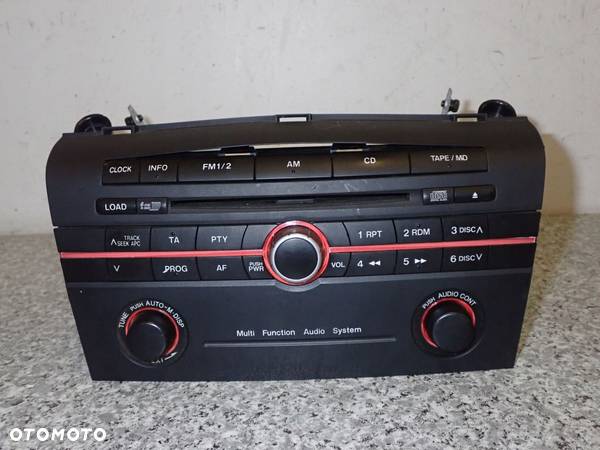 MAZDA 3 MAZDA3 BK 03-05 RADIO CD - 1