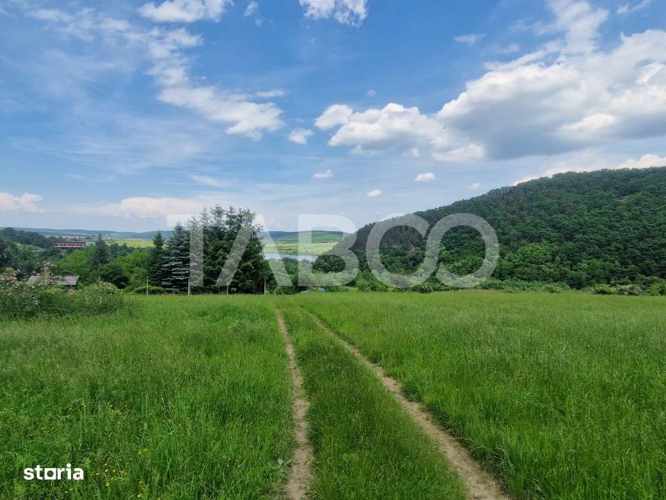Priveliste deosebita de vanzare de pe teren de 1645mp extravilan Orlat - Imagine principală: 5/6