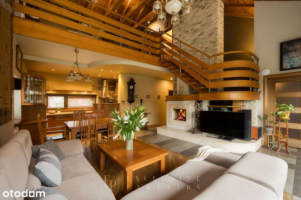 Klimatyczny dom w Wilanowie skąpany w zieleni! - Pełny obrazek: 3/20