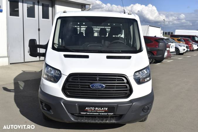 Ford Transit 350 L3 Cabina Dubla-Bena Basculabila-Roti Duble Spate - 4