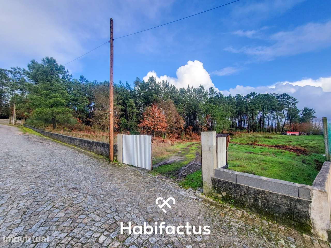 Terreno Rústico- 2.158 m2, á venda em Pinheiro Baixo, Mangualde - Vise - Grande imagem: 2/6