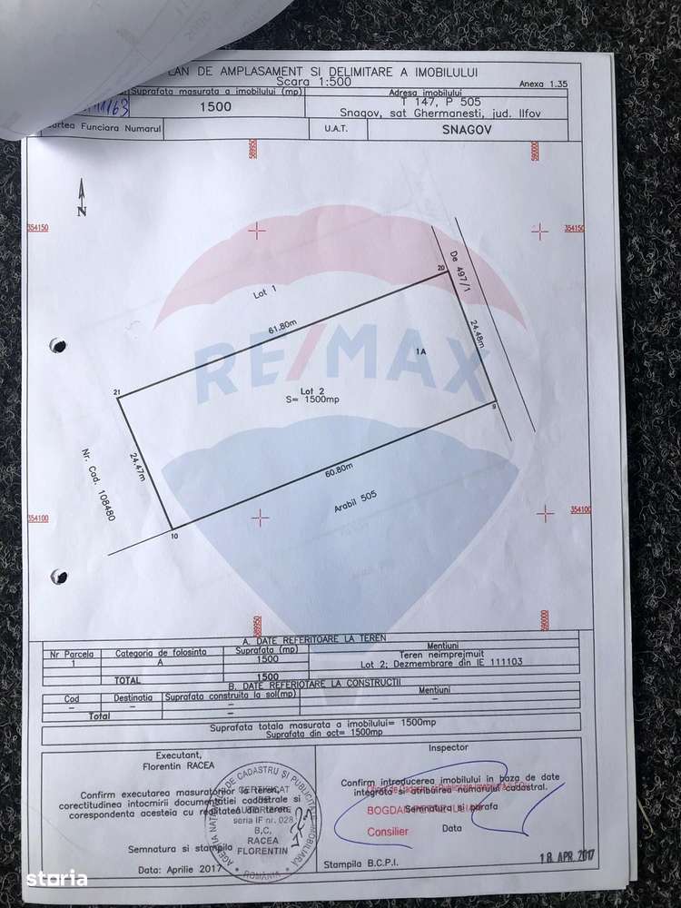 Teren Snagov adiacent Complex Sportiv Snagov - Imagine principală: 5/7