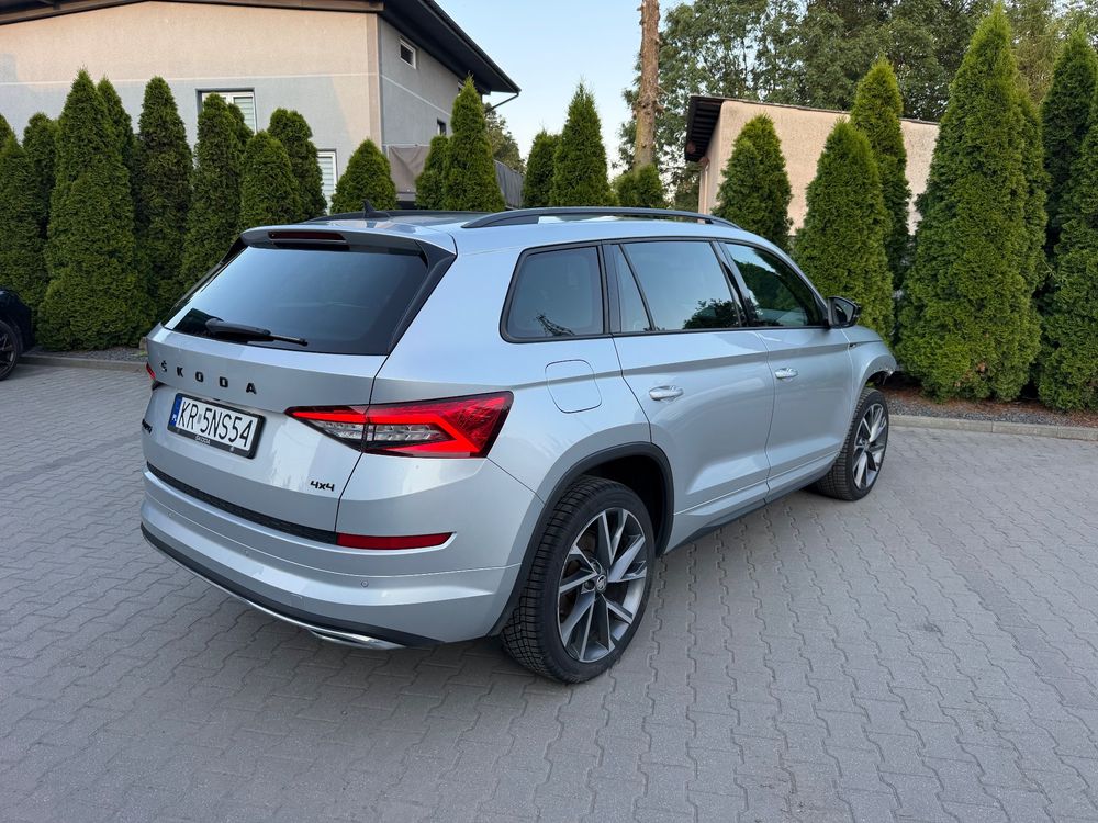 Skoda Kodiaq I (2016-2024) 2.0 TDI 4x4 Sportline DSG 2020