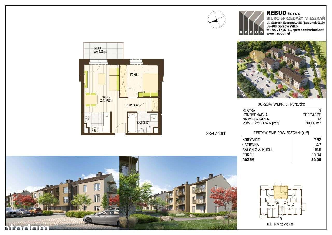 Stargardzka | Mieszkanie SB3KL8-M12 - Pełny obrazek: 2/11