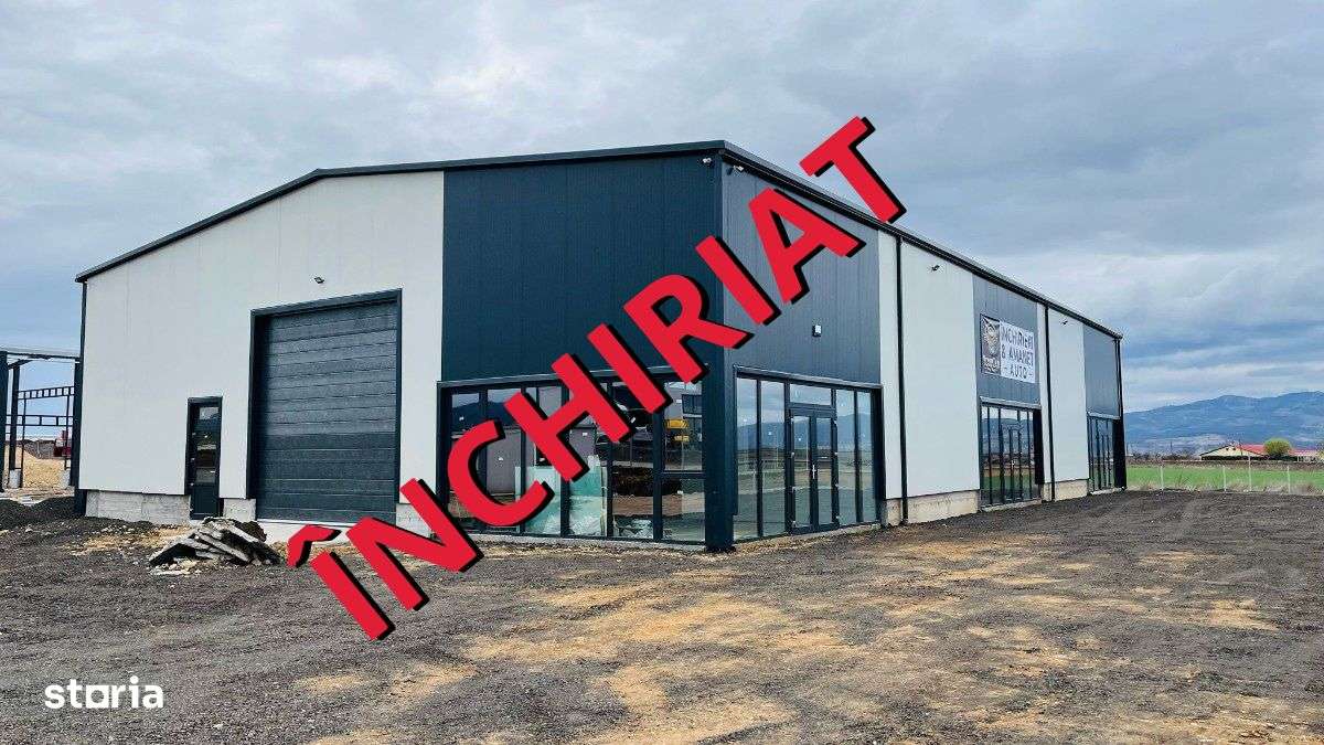 Hala De Inchiriat In Sebes. 600 mp-400 mp Sau 200 mp. - Imagine principală: 1/14