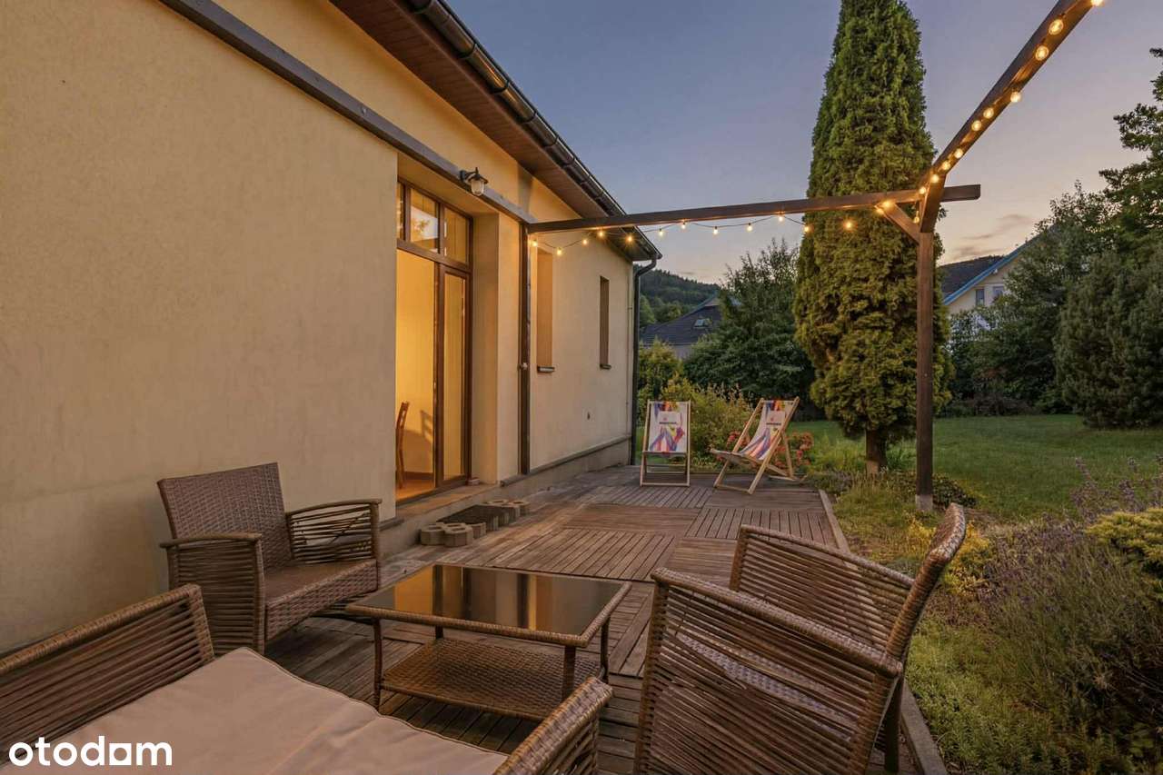 Dom z sauną i kominkiem | 5 sypialni | Bystra-5