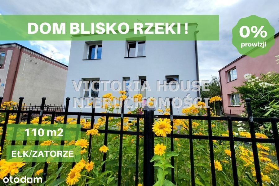 Wolnostojący Dom Blisko Rzeki!